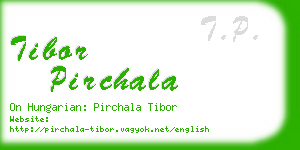 tibor pirchala business card